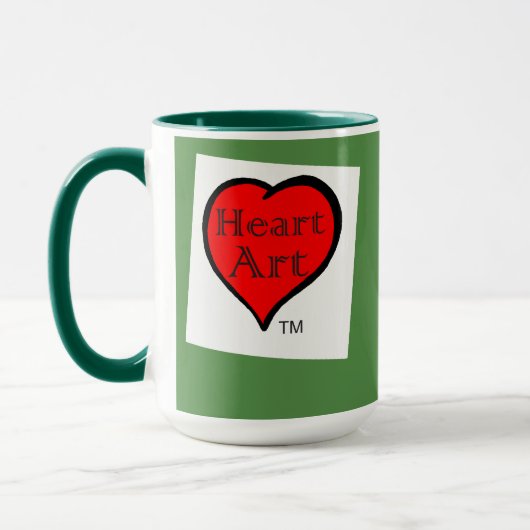 Mug Promenade heureuse d'art (Gauche)