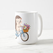 Mug Promenade heureuse du hérisson (Devant droit)