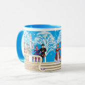 Mug Promenade hivernale (Devant gauche)