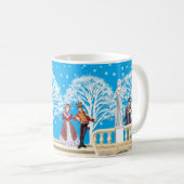 Mug Promenade hivernale (Devant droit)