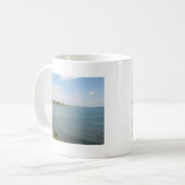 Mug Promenade Newport Île de Rhode de falaise (Devant gauche)