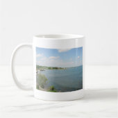 Mug Promenade Newport Île de Rhode de falaise (Gauche)