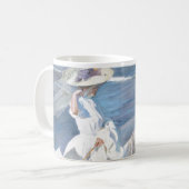 Mug Promenade par la plage - Sorolla - 1909 (Devant gauche)