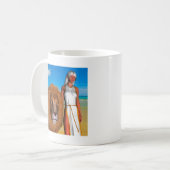 Mug Promenade sur la plage (Devant gauche)