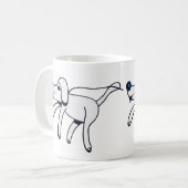 Mug Promenade, Toutou. (Devant gauche)
