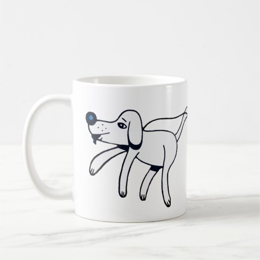 Mug Promenade, Toutou. (Gauche)