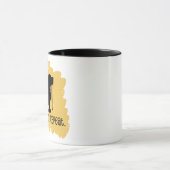 Mug Promeneur de chien amusant  (Centre)