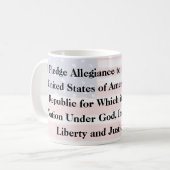 Mug Promesse D'Allégeance (Devant gauche)