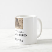 MUG PROMESSE VIDE DE L'ESPACE… REMPLIE (Devant droit)