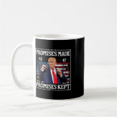 Mug Promesses faites gardées par Trump (Gauche)