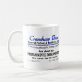 Mug Promo de fluides de Crenshaw Bros parfumés (Gauche)