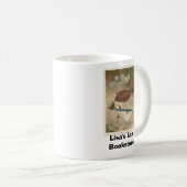 Mug Promo de librairie de poissons de globe et de (Devant droit)