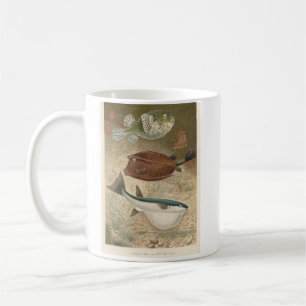 Mug Promo de librairie de poissons de globe et de