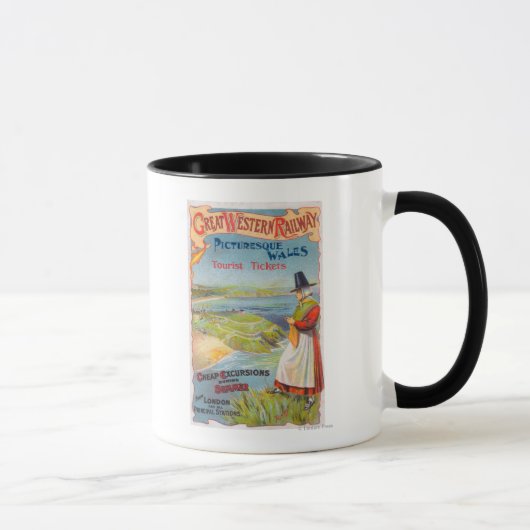 Mug Promo du Grand Western Railray au Pays de Galles (Droite)