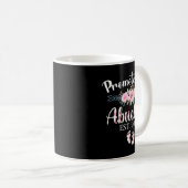 Mug Promoted To Abuelita 2025 First Time New Grandma P (Devant droit)