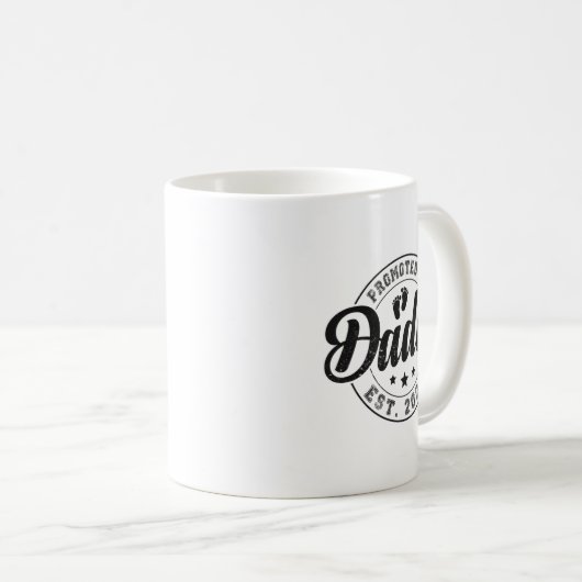 Mug Promoted To Daddy Est 2026 Soon To Be Dad New Fath (Devant droit)