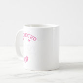 Mug Promoted To Daddy It's A Girl Est 2026 New Dad Fir (Devant gauche)
