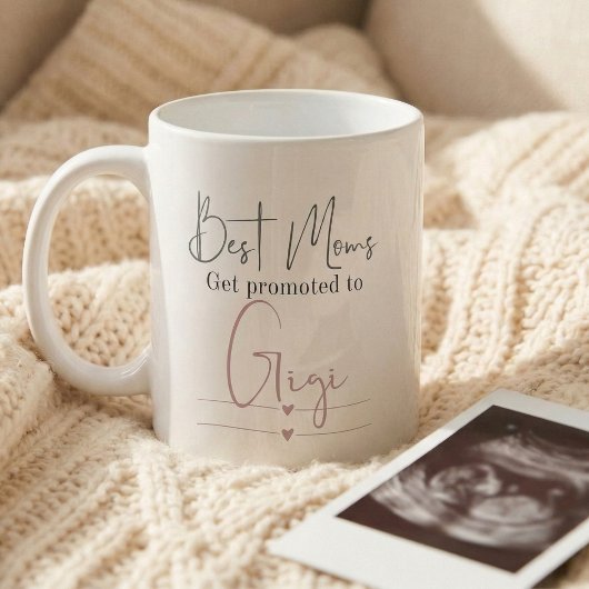Mug Promoted to Gigi Gift Pregnancy Announcement