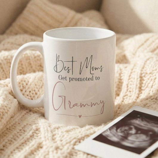 Mug Promoted to Grammy Gift Pregnancy Announcement
