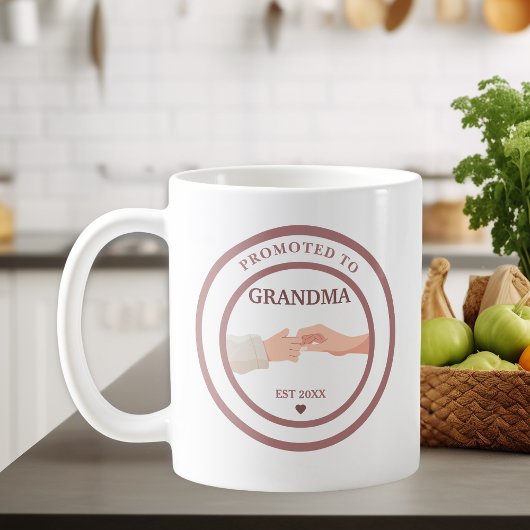 Mug Promoted to Grandma Est. 20XX
