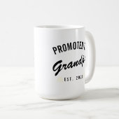Mug Promoted to Grandpa Est. 2026 (Devant droit)