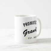 Mug Promoted to Grandpa Est. 2026 (Devant droit)