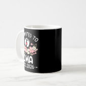 Mug Promoted To Oma 2026 First Time Floral New Oma  (Devant gauche)