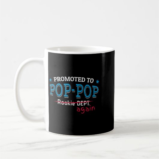 Mug Promoted To P-p Again Shirt. Grandpa P P Funny  (Gauche)