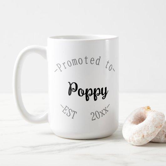 Mug Promoted to Poppy (Avec donut)