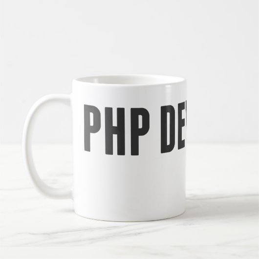 Mug Promoteur de PHP (Gauche)