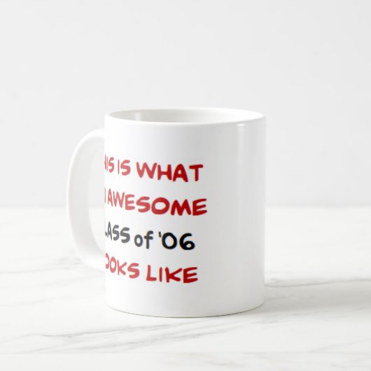 Mug promotion 006, génial (Devant gauche)