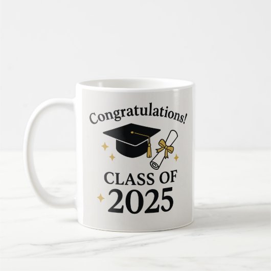 Mug Promotion 2025 – Diplômé de l'école (Gauche)