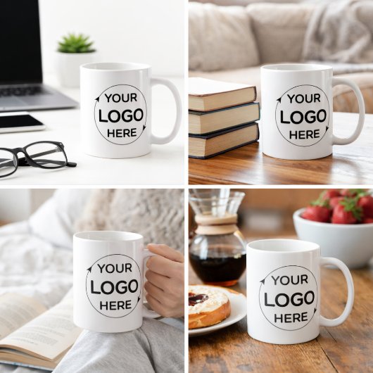 Mug Promotion de la marque avec logo d'entreprise