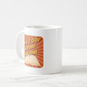 Mug Promotion de l'auteur Ai-je une histoire pour vous (Devant gauche)