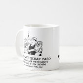 Mug Promotion de l'entreprise de triage de récupératio (Devant gauche)