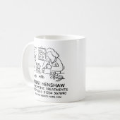 Mug Promotion de l'homéopathie et de la médecine alter (Devant gauche)