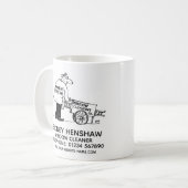 Mug Promotion du nettoyeur de fenêtres (Devant gauche)