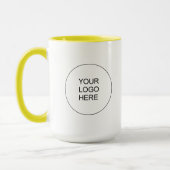 Mug Promotional Brand Upload Your Own Business Logo (Gauche)