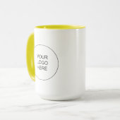 Mug Promotional Brand Upload Your Own Business Logo (Devant gauche)