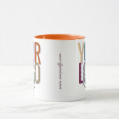 Mug Promotional Business Logo Custom Website (Centre)