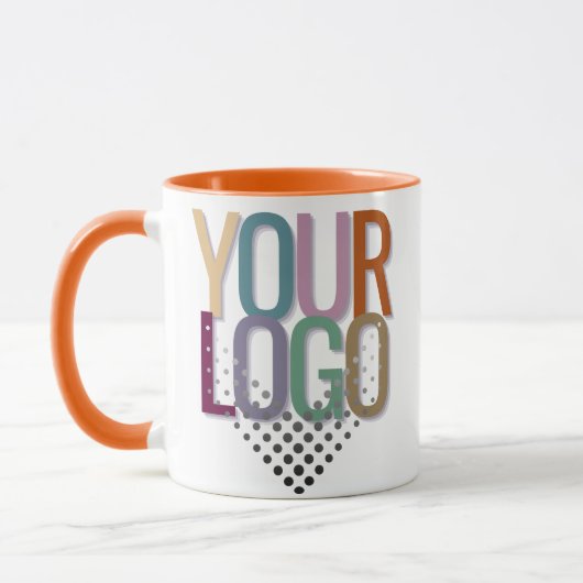 Mug Promotional Business Logo Custom Website (Gauche)