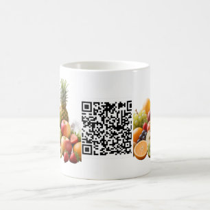 Mug promotionnel avec code-barres personnalisé pou