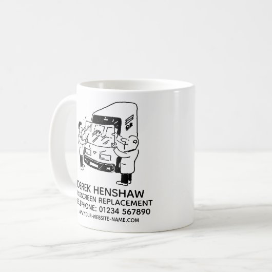 Mug Promotions de remplacement de l'écran de vent (Devant gauche)
