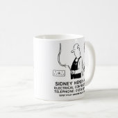 Mug Promotions pour électricien ou entrepreneur électr (Devant droit)