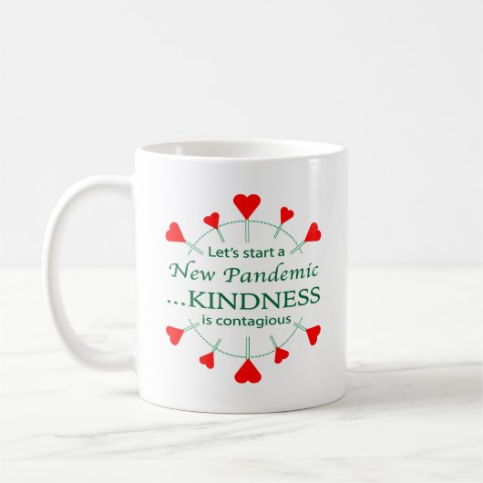 Mug Promouvoir la gentillesse (Gauche)