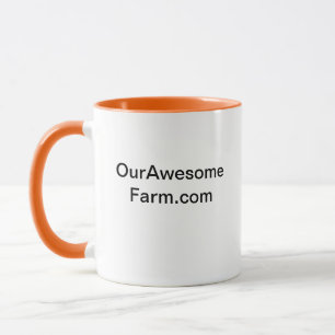 Mug Promouvoir votre ferme / Ranch classique thé ou ca