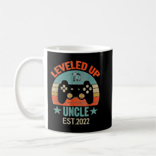 Mug Promted To Uncle EST 2022 2021 Leveled Up To Dadd