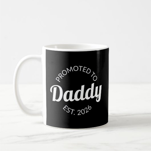 Mug Promu À Daddy Est. 2026 I (Gauche)