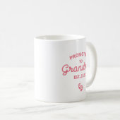 Mug promu à grand-mère 2023 première fois grand-mère (Devant droit)