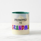 Mug Promu à grand-mère, Pastel Clouds Design (Centre)